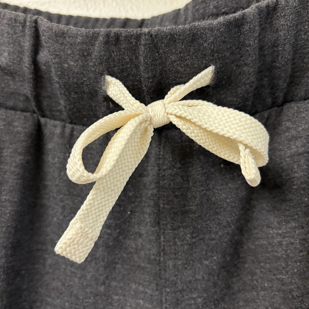 Free Fly Set Bamboo Mock Neck Pullover / Jogger Size Small Dark Gray - Picture 10 of 12